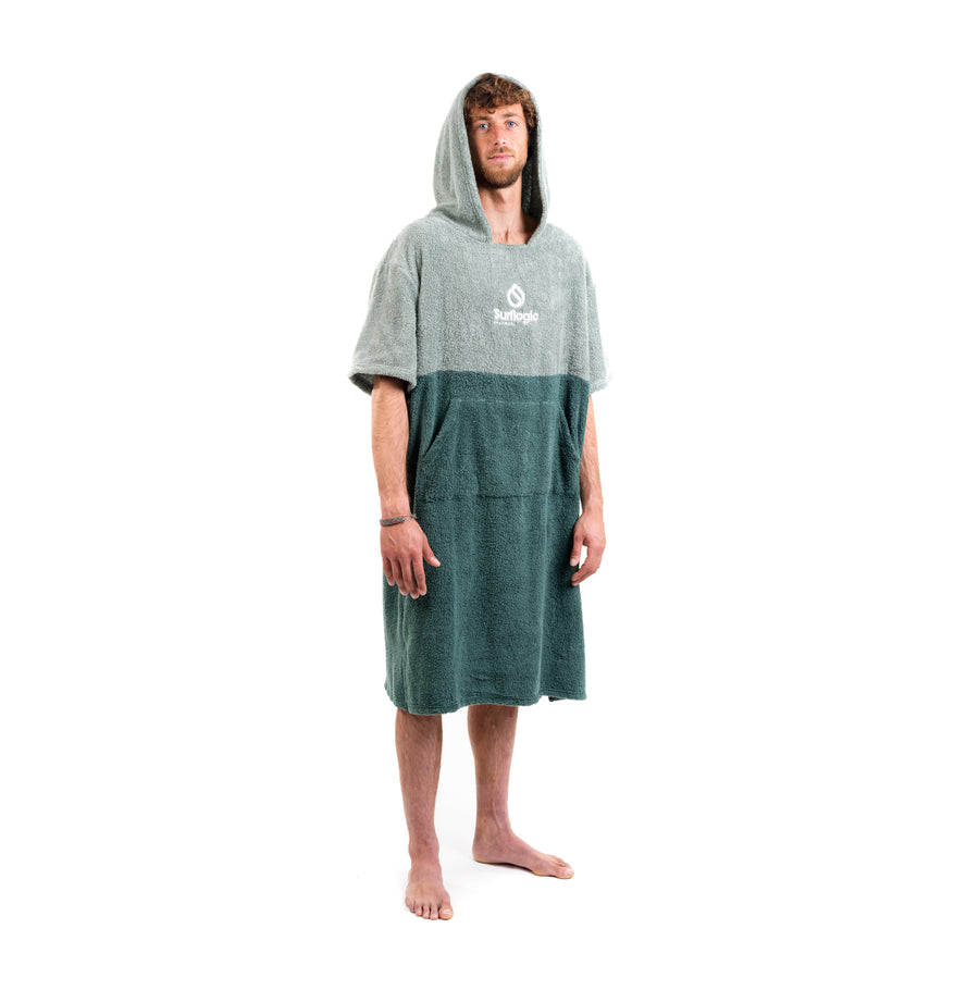 Surflogic Green and Olive Surf Poncho Buy Online Ocean Active Australia