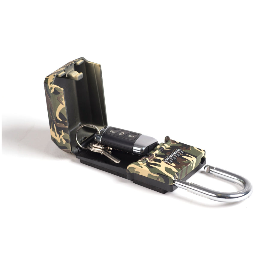 Surflogic Standard Camo Key Vault Car Key Security Lock Box Closed
