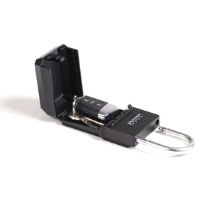 Surflogic Standard Black Key Vault Car Key Security Lock Box Open with Mereceds Car Key Inside