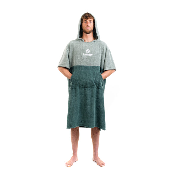 Surflogic Green and Olive Surf Poncho Buy Online Ocean Active Australia