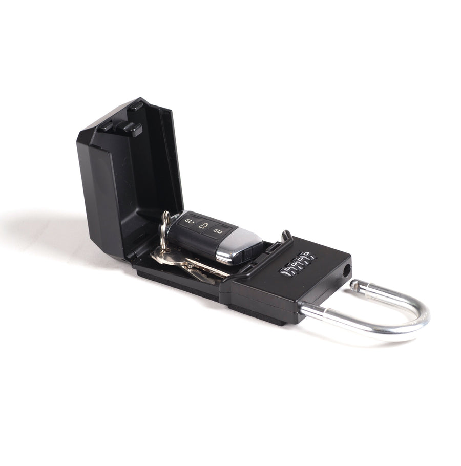 Surflogic Standard Black Key Vault Car Key Security Lock Box Closed