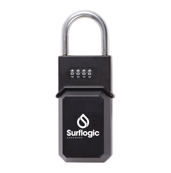 Surflogic Standard Black Key Vault Car Key Security Lock Box Closed