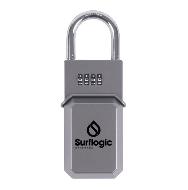 Surflogic Standard Silver Key Vault Car Key Security Lock Box Closed