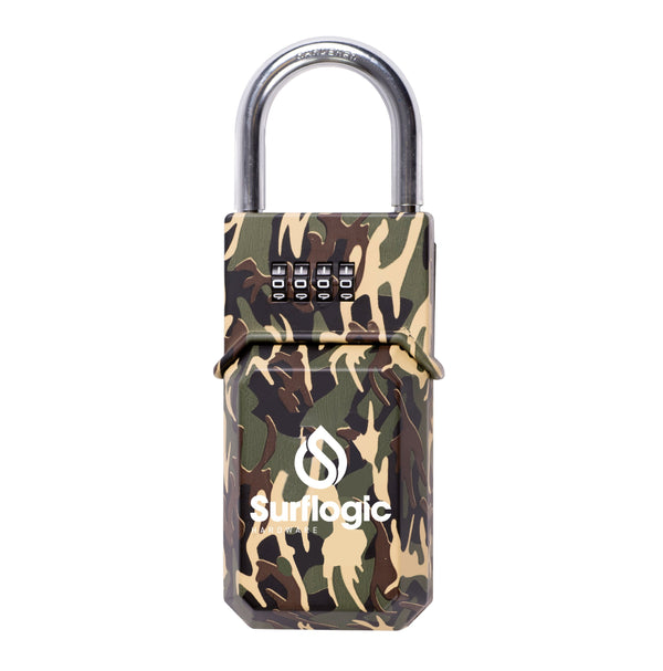 Surflogic Standard Camo Key Vault Car Key Security Lock Box Closed
