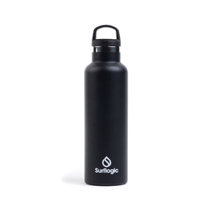 Insulated Drink Bottle - Black - 600 mL