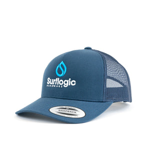 Curved Bill Surfing Trucker Cap Surflogic Hardware