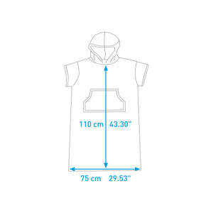 Surflogic Hooded Towel Sizing Ocean Active Hardware Australia